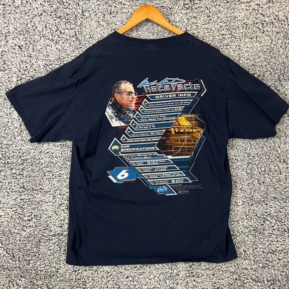 Vintage Mark Martin NASCAR‎ T Shirt Adult Extra Large Blue Chase Authentics XL - Picture 9 of 15